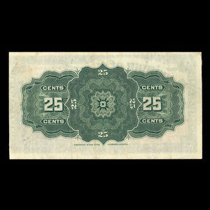 Canada, Dominion du Canada, 25 cents : 2 janvier 1900