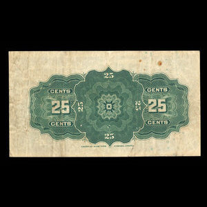 Canada, Dominion du Canada, 25 cents : 2 janvier 1900