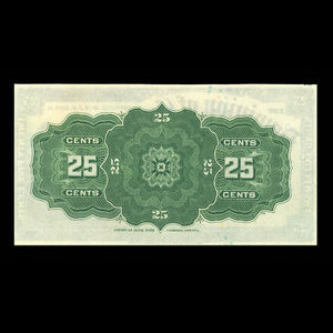 Canada, Dominion du Canada, 25 cents : 2 janvier 1900