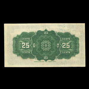 Canada, Dominion du Canada, 25 cents : 2 janvier 1900