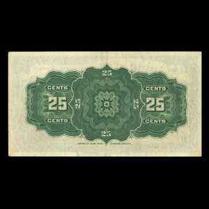 Canada, Dominion du Canada, 25 cents : 2 janvier 1900