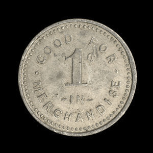 Canada, Leeson & Scott, 1 cent : 1909