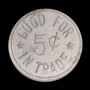 Canada, Cranbrook Trading Co. Ltd., 5 cents : 1959