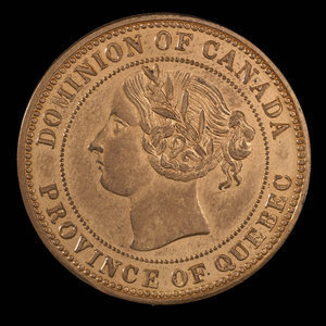 Canada, Devins & Bolton, aucune dénomination : 1867