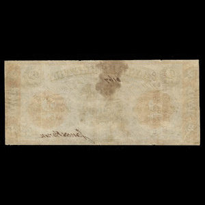 Canada, Bank of Clifton, 2 dollars : 1 septembre 1861