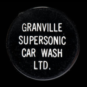 Canada, Granville Supersonic Car Wash Ltd., aucune dénomination : 1967