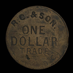 Canada, R.C. & Fils, 1 dollar : 1914