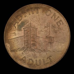 Canada, Heritage Park, 1 admission, adulte : juillet 1964