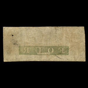 Canada, Commercial Bank of the Midland District, 4 dollars : 2 mai 1854