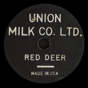 Canada, Union Milk Co. Ltd., 1 pinte de lait homogénéisé :