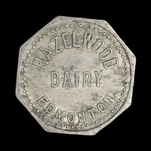 Canada, Hazelwood Dairy, 1 chopine de lait :