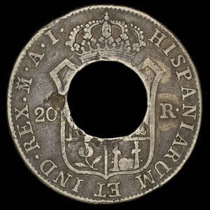 Canada, Province de l'Île-du-Prince-Édouard, 5 shillings : 1813