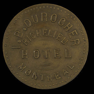 Canada, Richelieu Hotel, 5 cents : 1889