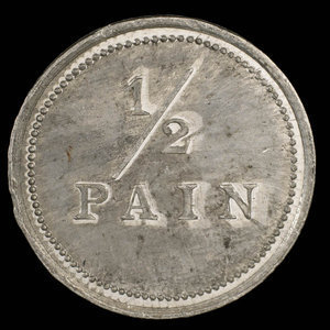 Canada, E. Caumartin, 1/2 pain : 1895