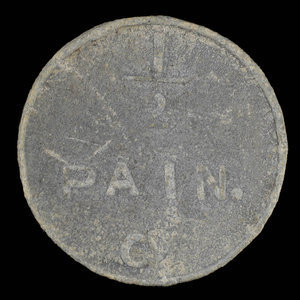 Canada, A. Boure, 1/2 pain : 1895