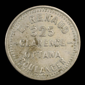 Canada, E. Renaud (fils), 1/2 pain : 1910