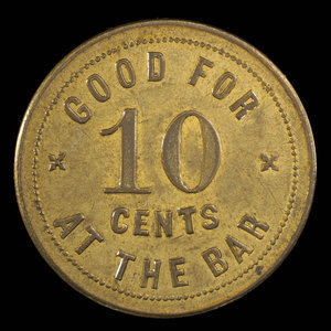 Canada, I. Daze, 10 cents : 1895