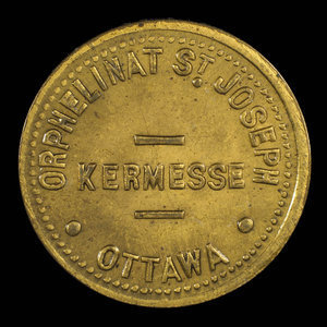 Canada, Orphelinat St-Joseph, 5 centins : 1891