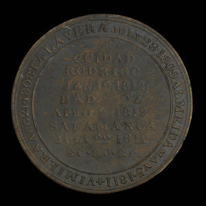 Canada, inconnu, 1/2 penny : 1812