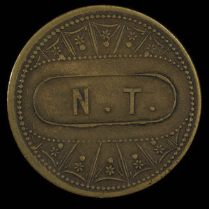 Canada, Napoléon Tremblay (N.T.), 5 cents : 1895