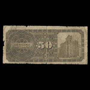 Canada, Canadian Bank of Commerce, 50 dollars : 1 mai 1912