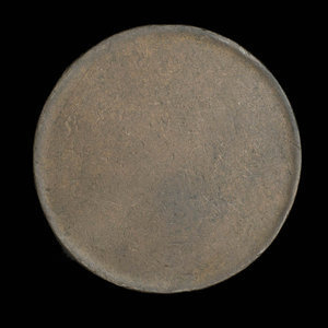 Canada, inconnu, 1/2 penny : 1838