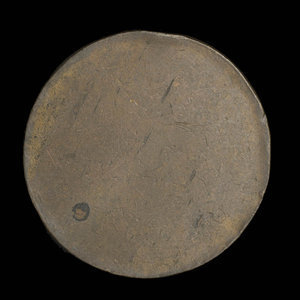 Canada, inconnu, 1/2 penny : 1838