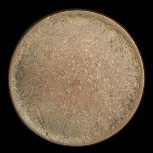 Canada, inconnu, 1/2 penny : 1838