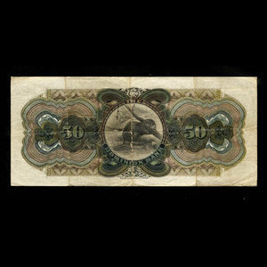 Canada, Dominion Bank, 50 dollars : 2 juillet 1901