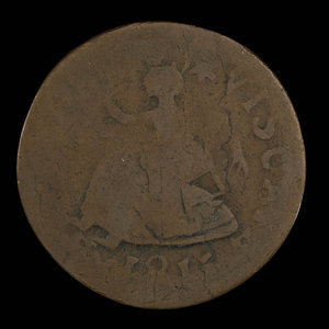 Canada, inconnu, 1/2 penny : 1811