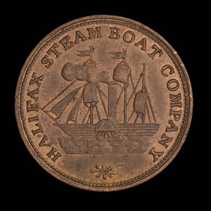 Canada, Halifax Steamboat Company, 1 tarif : 1870