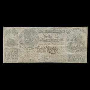 Canada, Commercial Bank of Montreal, 20 dollars : 10 octobre 1835