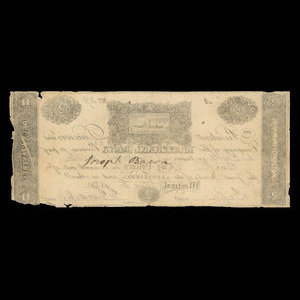 Canada, Montreal Bank, 2 dollars : 5 janvier 1820