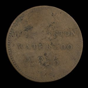 Canada, inconnu, 1/2 penny : 1815