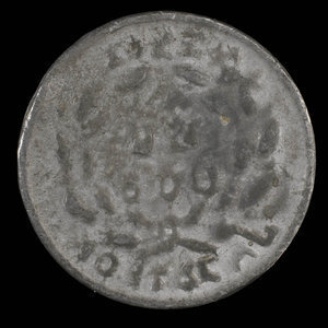 Canada, T. Taschereau, 1 sou : 1838