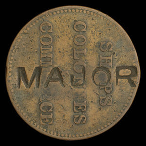 Canada, inconnu, 1/2 penny : 1835