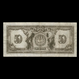 Canada, Canadian Bank of Commerce, 50 dollars : 2 janvier 1917