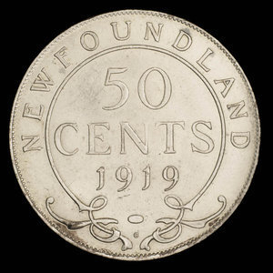 Canada, Georges V, 50 cents : 1919