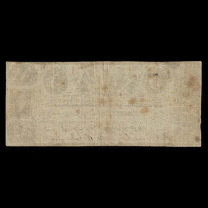 Canada, Colonial Bank of Chatham, 5 dollars : 3 février 1837