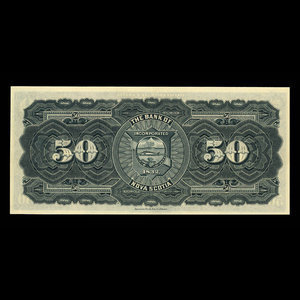 Canada, Banque Nouvelle-Écosse, 50 dollars : 2 juillet 1920