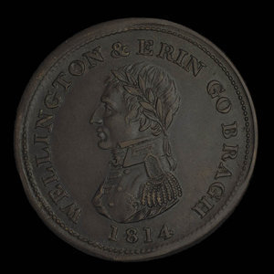 Irlande, inconnu, 1 penny : 1814