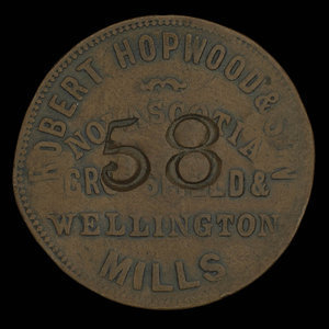 Canada, Robert Hopwood & Son, aucune dénomination : 1852