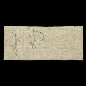 Canada, Agricultural Bank (Toronto), 5 dollars : 1 novembre 1836