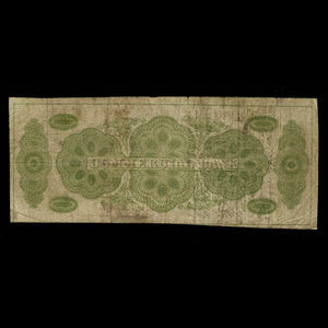 Canada, Commercial Bank of New Brunswick, 5 livres(anglaise) : 1 juin 1853