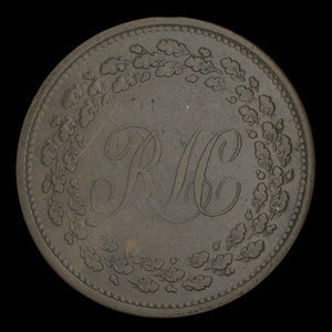 Canada, Richard Hurd, 1/2 penny : 1814