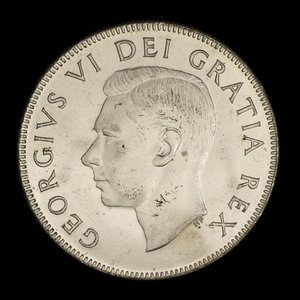 Canada, Georges VI, 50 cents : 1950