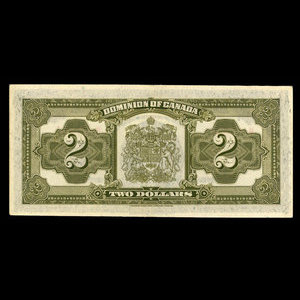 Canada, Dominion du Canada, 2 dollars : 23 juin 1923