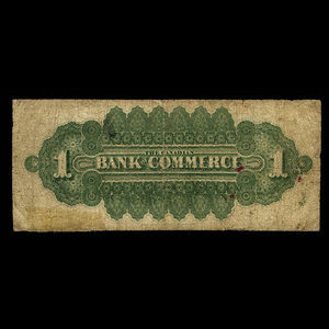 Canada, Canadian Bank of Commerce, 1 dollar : 1 mai 1867