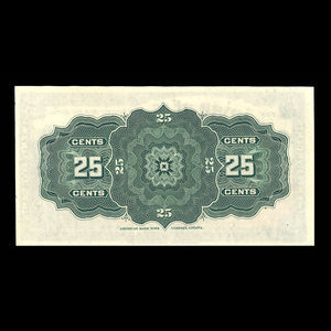 Canada, Dominion du Canada, 25 cents : 2 janvier 1900