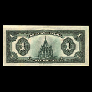 Canada, Dominion du Canada, 1 dollar : 2 juillet 1923